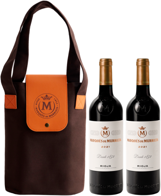 Estuche lona 2 botellas 0,75L