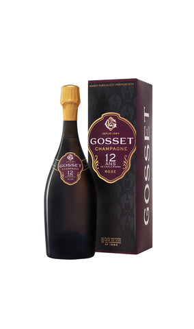 GOSSET 12 ANS CAVE MINIMA ROSÉ | BOTELLA INDIVIDUAL 0,75L