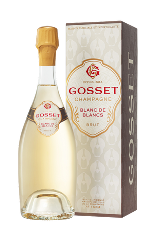 GOSSET GRAND BLANC DE BLANCS BRUT | CARDBOARD BOX WITH 6 INDIVIDUAL CASES WITH 1 BOTTLE 0.75L