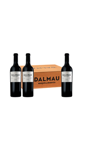 Dalmau 2020| Caja madera con 3 botellas 0,75l