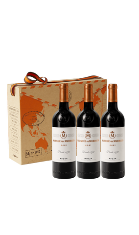 MARQUÉS DE MURRIETA 2021 | Estuche especial viajero con 3 botellas 0,75l