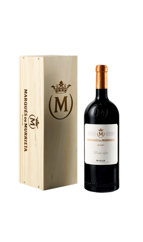 MARQUÉS DE MURRIETA 2021| Estuche de madera con 1 botella magnum (1,5L)