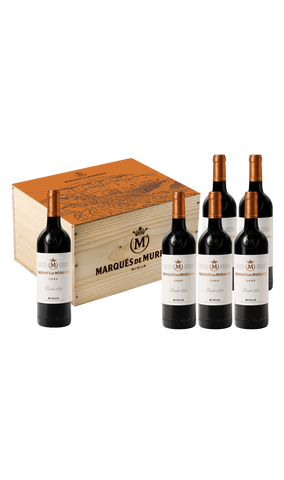 MARQUÉS DE MURRIETA 2022 | Caja madera 6 botellas 0,75l