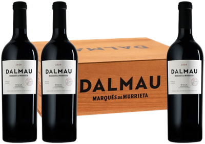 Caja madera 3 botellas 0,75L
